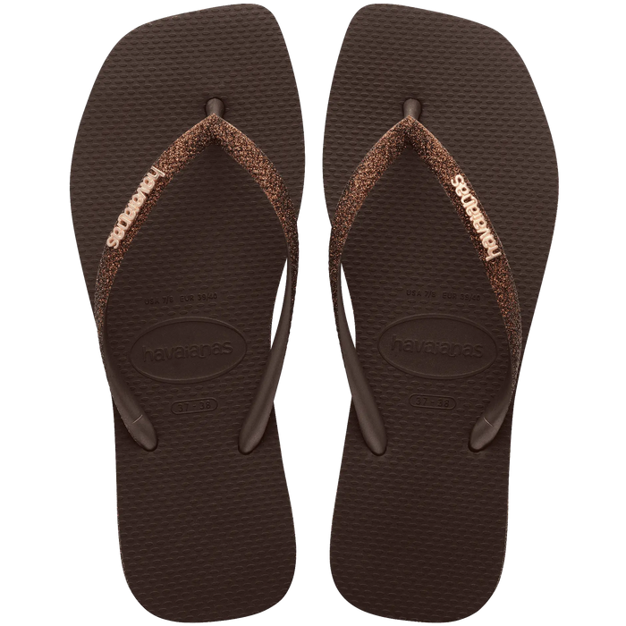 Chinelo Havaianas Slim Square Sparkle BrasilinBox