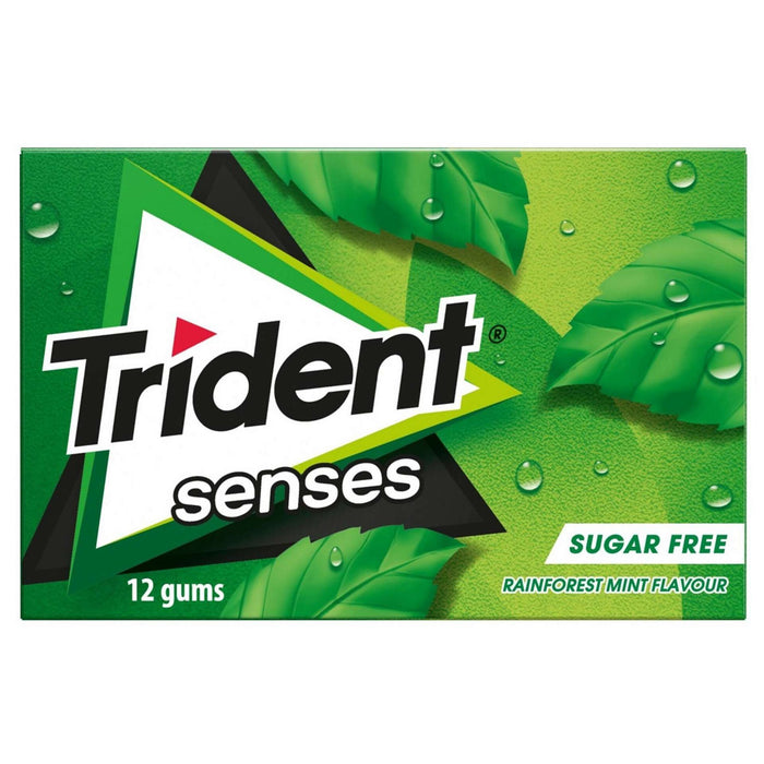 Chiclete Trident Senses sabor Menta - Sugar free