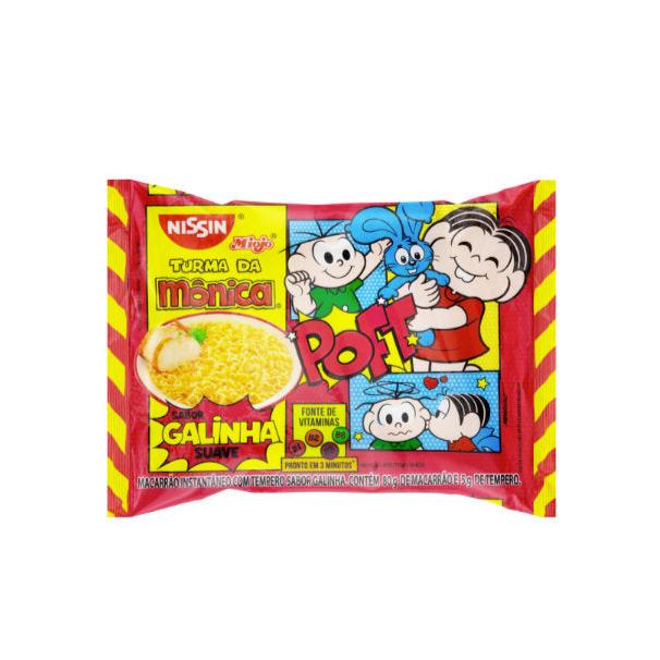 Miojo Turma da Mônica sabor Galinha NISSIN - 85g