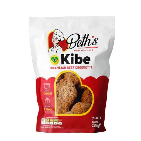 Kibe Frito e Congelado BETH'S - Pacote com 50 Unidades