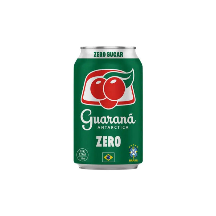 Refrigerante Guaraná Zero em Lata ANTARCTICA - 330ml BrasilinBox