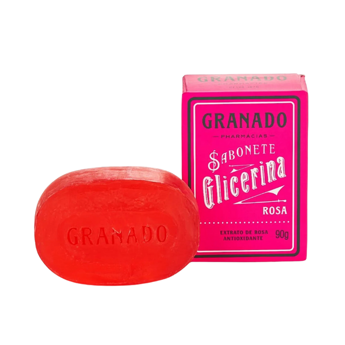 Sabonete em Barra de Glicerina Granado Rosa GRANADO 90g 
