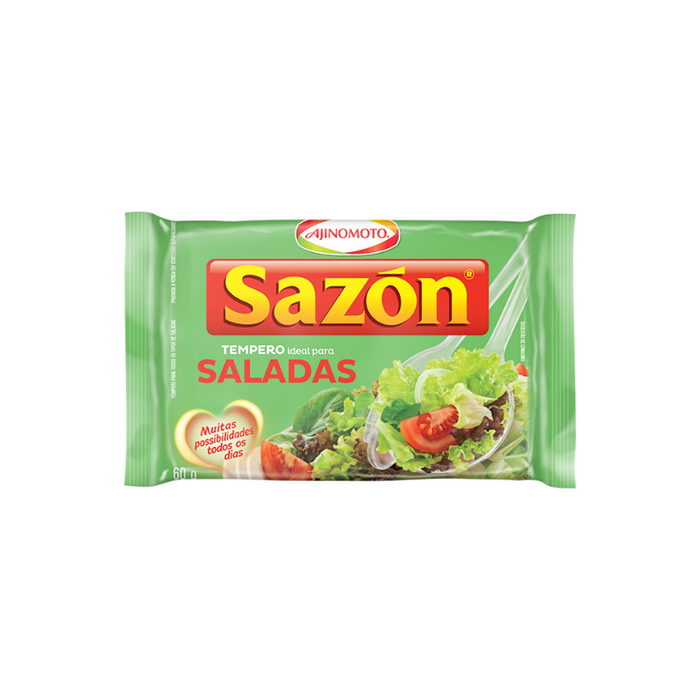 Tempero para Saladas SAZON - 60g / SAZON Salad Seasoning - 60g