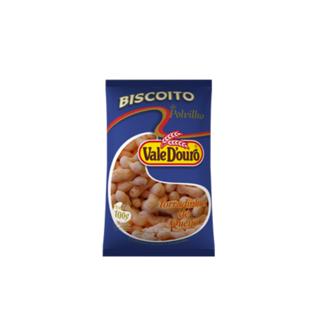 Biscoito de Polvilho de Queijo VALE D'OURO - 100g