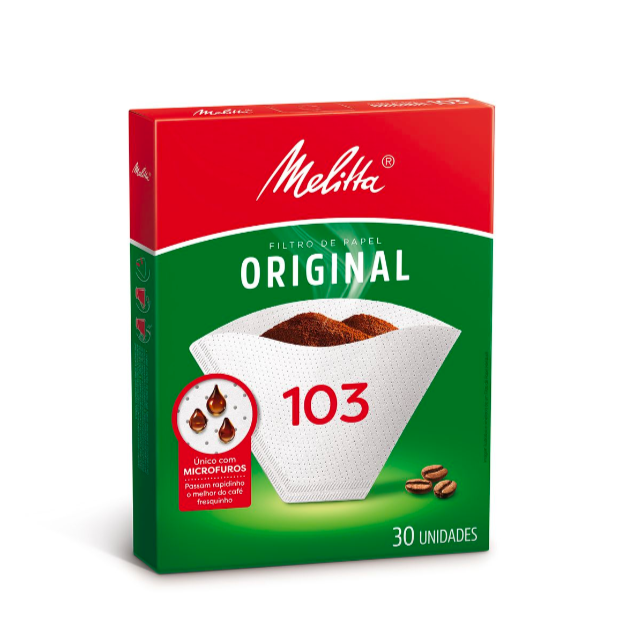 Filtro de Papel MELITTA Café 103 (Pack of 30)