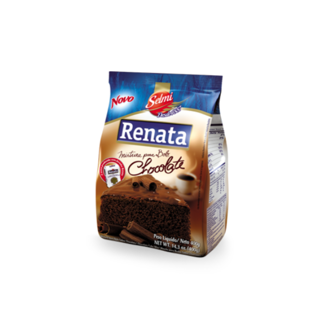 Mistura para Bolo Sabor Chocolate RENATA - 400g / Cake Mix Chocolate RENATA - 400g