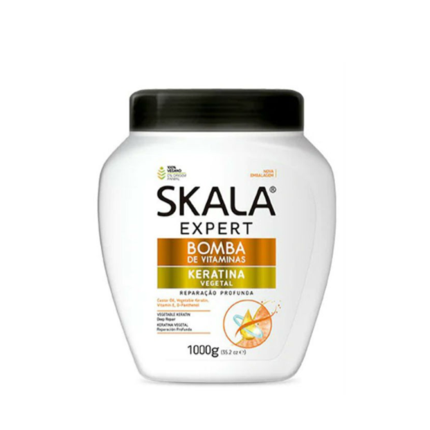 Máscara de Hidratação 'Keratina Vegetal' SKALA - 1000ml