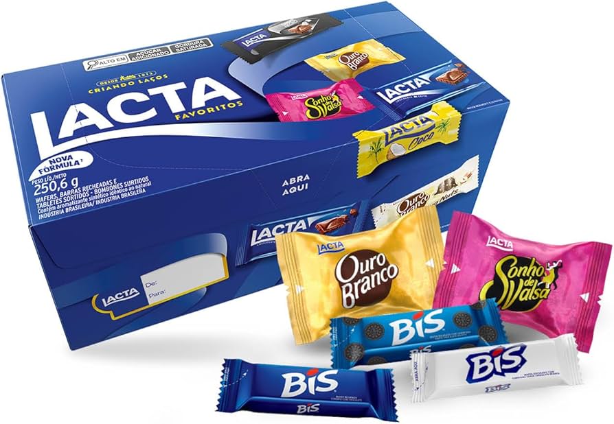 Bombom Favoritos / Favourite Bonbons LACTA - 250,6g