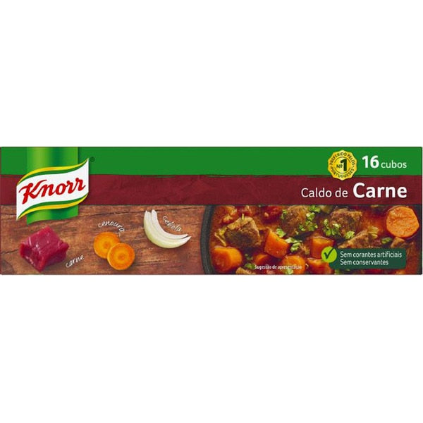 Caldo de Carne 16 cubos KNORR - 160g