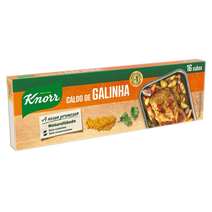 Caldo de Galinha 16 cubos KNORR - 160G