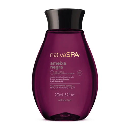 Nativa SPA Black Plum Moisturizing Body Oil 200ml Ameixa Negra 