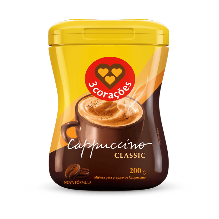 Cappuccino Classic 3 CORAÇÕES - 200g