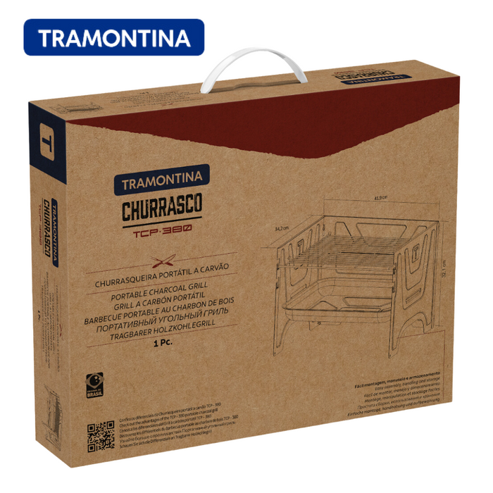 Churrasqueira Portátil TRAMONTINA / TRAMONTINA Portable BBQ