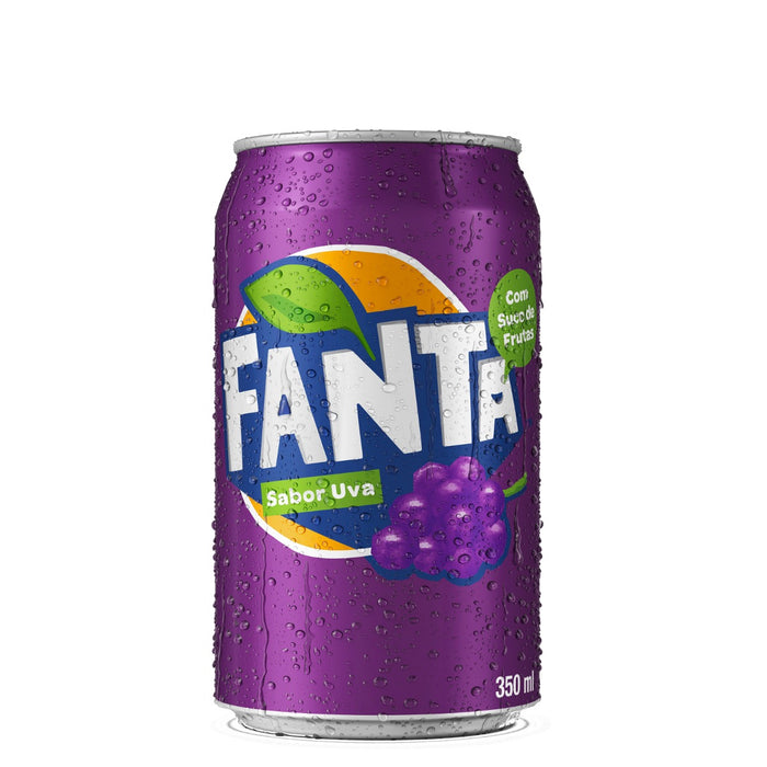 Refrigerante Fanta Uva / Grape Soft Drink FANTA - 350ml