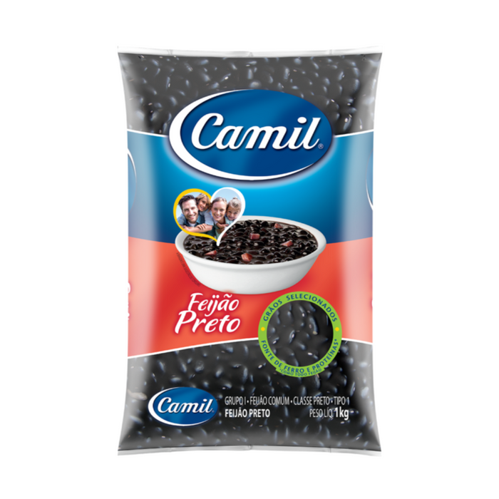 Feijão Preto CAMIL - 1kg