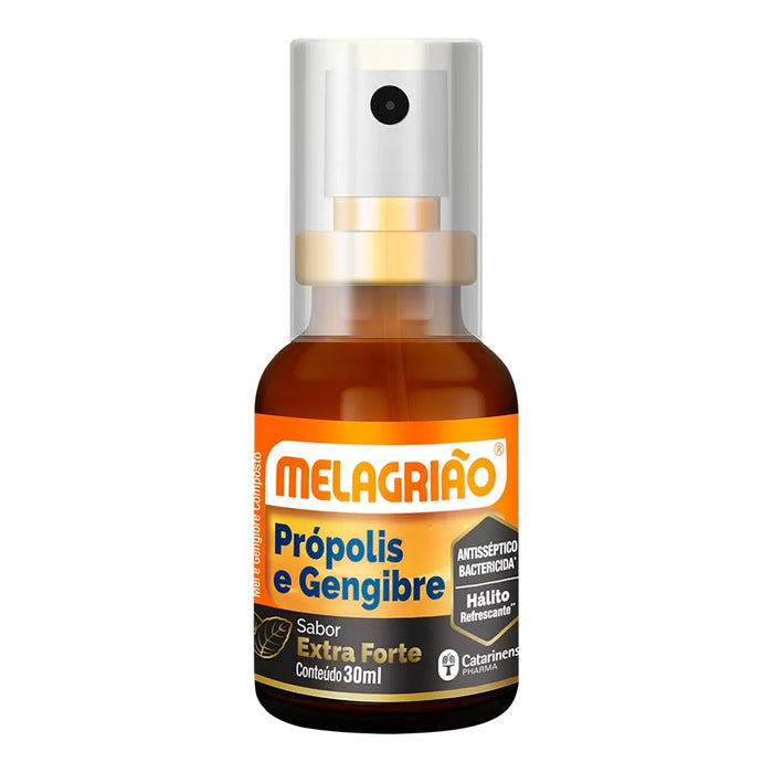 Spray para Garganta Melagrião Própolis e Gengibre Sabor Extra Forte - 30ml