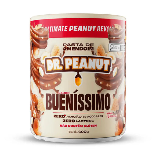 Pasta de Amendoim Sabor Bueníssimo Dr. Peanut 600g BrasilinBox