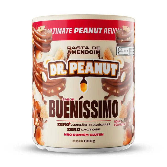 Pasta de Amendoim Sabor Bueníssimo Dr. Peanut 600g BrasilinBox