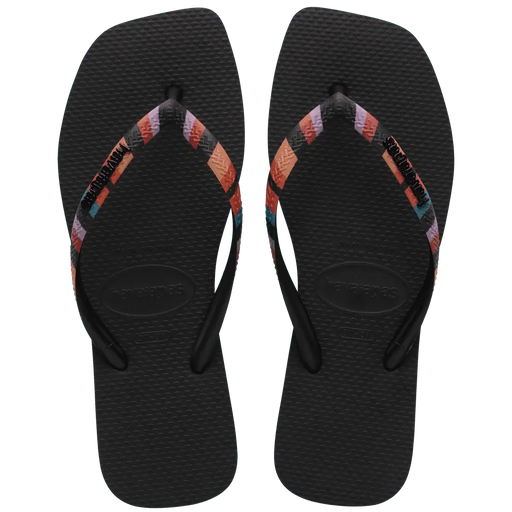 Chinelo Havaianas Slim Square Patchwork 