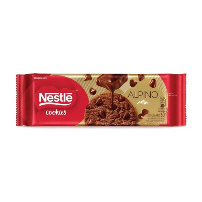 Biscoito Cookies Nestlé Alpino 60g