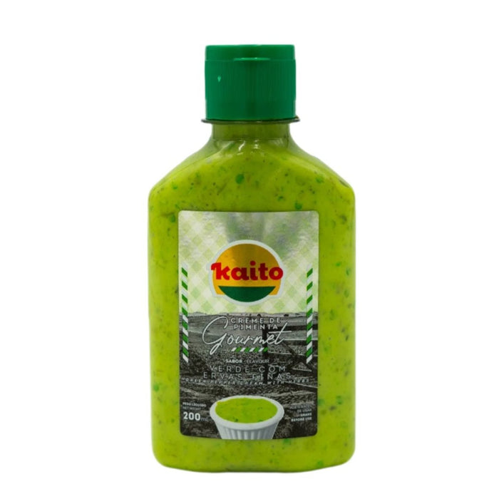 Creme de Pimenta Verde Ervas Finas Gourmet KAITO - 200ml