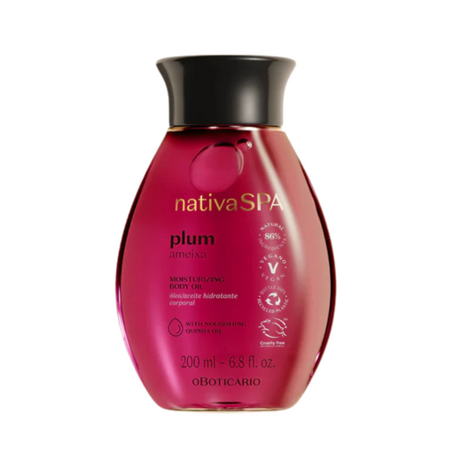 Óleo Corporal Hidratante Nativa SPA Plum / Ameixa O BOTICÁRIO - 200ml 