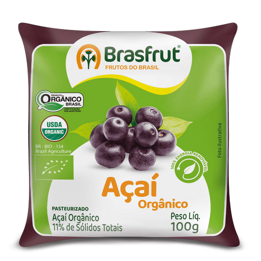 Polpa de Açaí BRASFRUT 100g 