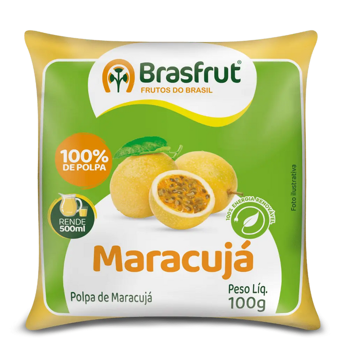 Polpa de Maracujá BRASFRUT 100g 