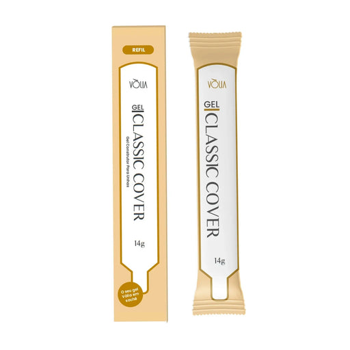 Refil Gel Construtor Para Unhas Vólia Classic Cover 14g BrasilinBox