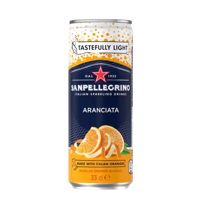 Refrigerante Laranja Lata SANPELLEGRINO - 330ml