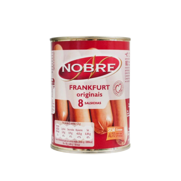 Salsicha Frankfurt em Lata NOBRE - 350g