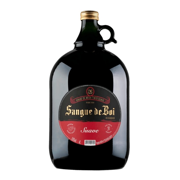 Vinho Tinto Suave Sangue de Boi 4L